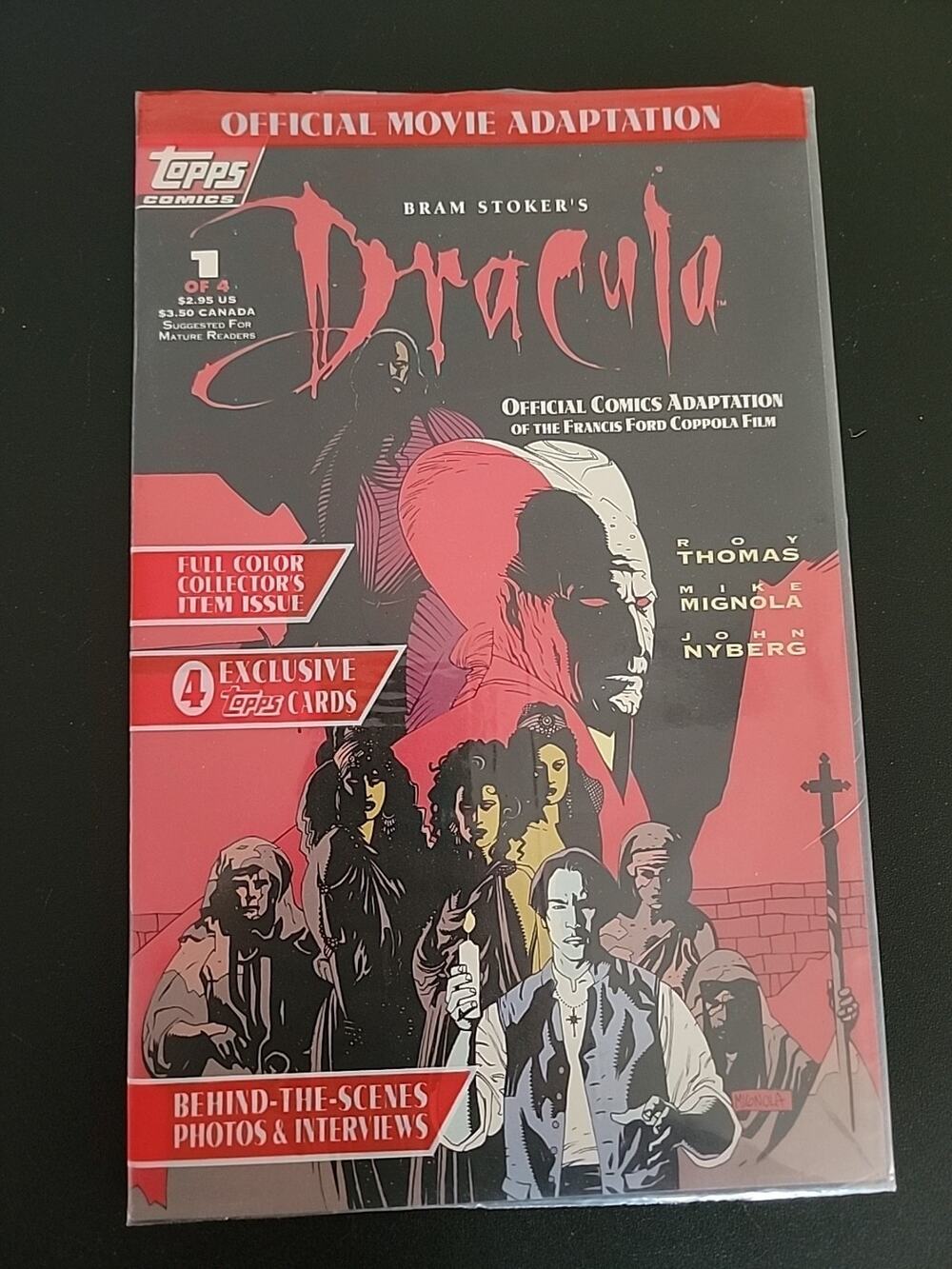 Bram Stoker's Dracula #1 1992 Topps Comic Book